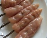 ササミの串焼き☆ねぎソース作り方1写真