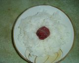 フライパンで簡単焼おにぎり（醤油バター）作り方1写真