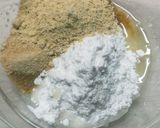 ５分でアレルギー対応、きなこ米粉蒸しパン作り方2写真