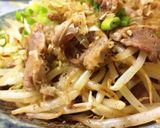自宅が居酒屋☆絶品おつまみ！砂肝もやし作り方3写真