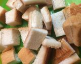 簡単★食パンの耳で揚げない揚げパン★作り方1写真