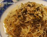 ☆辛味高菜の焼きしらたき☆作り方5写真