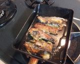 ❁さんまの蒲焼缶で簡単ピカタ風❁作り方2写真