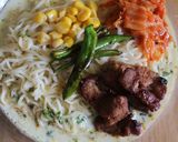 ピリ辛!夏の冷やし豆乳坦々麺作り方5写真