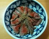 簡単だけどプチ贅沢なローストビーフ丼作り方7写真