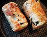 さっぱり☆豚肉巻きの太巻き作り方4写真