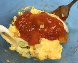 レンジで簡単。冷食アレンジのえびチリ卵作り方7写真