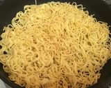 タイ風ひき肉焼きそば作り方1写真