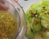 キャベツときゅうりペペロン冷し塩ラーメン作り方2写真