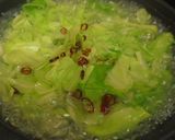 キャベツときゅうりペペロン冷し塩ラーメン作り方3写真