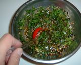厚揚げのにらソース作り方3写真