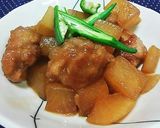 ５分煮 子供が喜ぶ豚小間肉と大根の煮付け作り方13写真