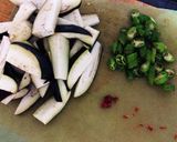 なす味噌炒め作り方1写真