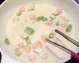 *海老アボクリームパスタ*作り方4写真