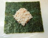 ハムチーズのおにぎらず作り方2写真