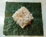 ハムチーズのおにぎらず作り方4写真