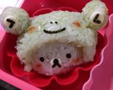 キャラ弁 カエルコリラックマ作り方3写真