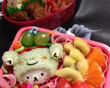 キャラ弁 カエルコリラックマ作り方4写真