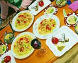 簡単絶品グリーンアスパラのタリアテッレ作り方8写真