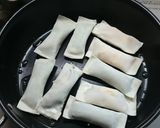 カニかま&大葉&チーズの棒餃子作り方4写真