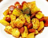 甘辛！豆腐入りジャーマンポテト！作り方9写真