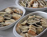 簡単♪なすと厚揚げの味噌マヨチーズ焼き作り方3写真