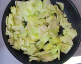 ♡焼肉のたれでキャベツと卵の炒め物♡作り方3写真