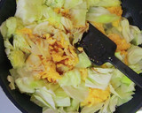 ♡焼肉のたれでキャベツと卵の炒め物♡作り方4写真