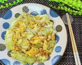 ♡焼肉のたれでキャベツと卵の炒め物♡作り方6写真