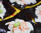 ちっちゃい！かき揚げ～磯辺風作り方2写真