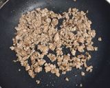 焼き厚揚げとニラの変わり麻婆豆腐作り方4写真