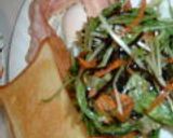 １分で簡単♬塩コンブde水菜の和え物作り方6写真