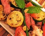 ズッキーニとアスパラのステーキサラダ作り方6写真