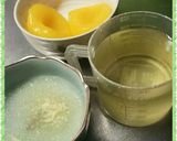スヌーピーと黄桃の薔薇タルト作り方4写真