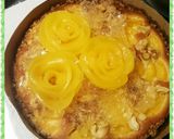 スヌーピーと黄桃の薔薇タルト作り方6写真