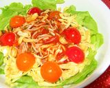 冷やしぶっかけトマト塩らーめん♪作り方10写真