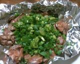 ネギたっぷり鶏レバー焼き作り方4写真