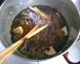 簡単 和食 たけのこ 椎茸 白滝の旨煮！作り方5写真