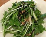 ５分で！水菜のパリパリ梅こんぶサラダ作り方5写真