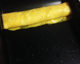 海苔の佃煮&チーズin玉子焼作り方6写真