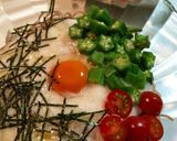 とろろ沈まない❤︎温•冷し月見とろろ蕎麦作り方4写真