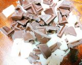 餅で作っちゃおう！チョコ羽二重餅◎作り方1写真