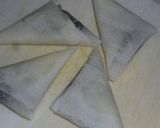 春巻きの皮～！de三角あんこパイ作り方3写真
