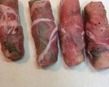 梅シソチーズちくわの肉巻き〜 お弁当に作り方15写真