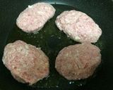 時短！お豆腐、ひき肉、味噌でハンバーグ♪作り方3写真