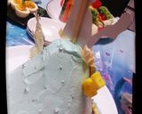簡単！可愛い！エルサのドールケーキ。作り方12写真