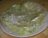 節約レシピ♪鶏むね肉で春野菜のサラダ作り方3写真