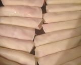 簡単！巻くだけ＊鶏胸肉とセロリの棒餃子作り方15写真
