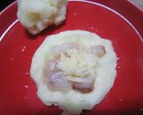 塩辛チーズのポテトもち作り方6写真