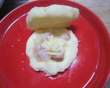 塩辛チーズのポテトもち作り方7写真